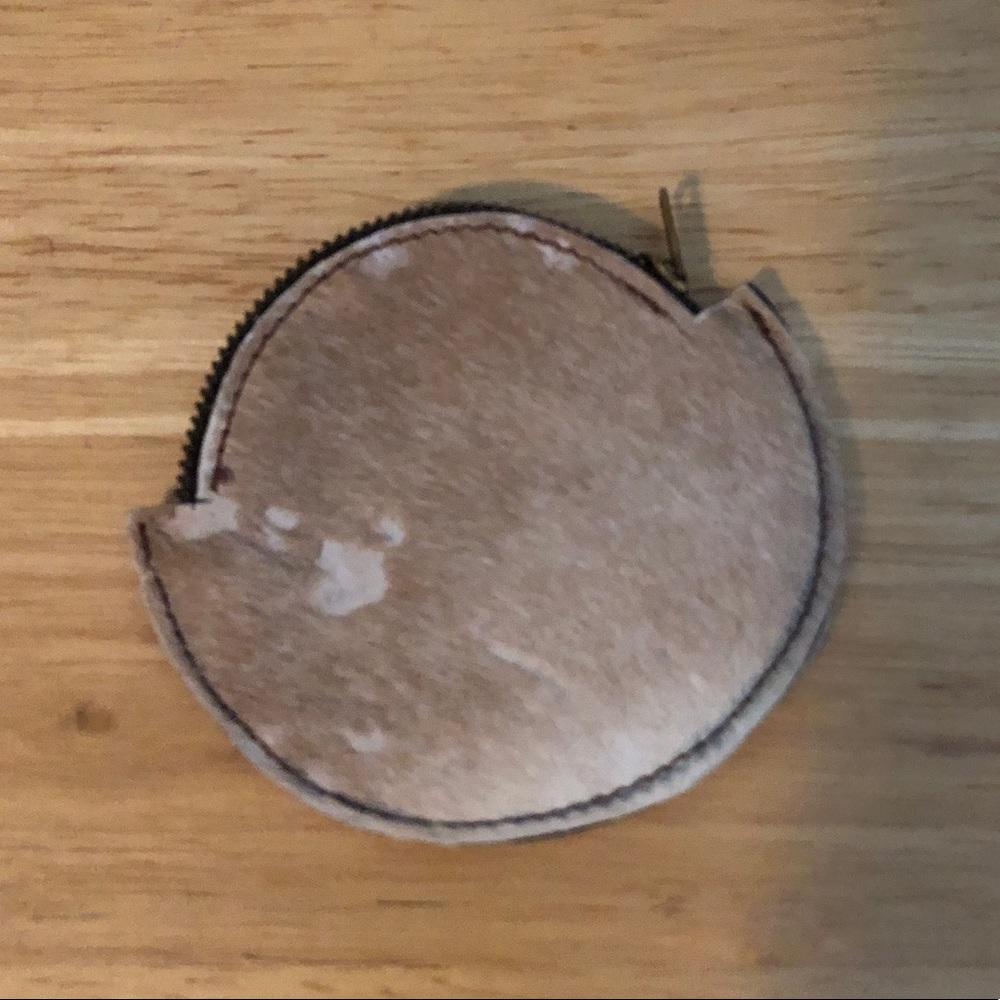 Mini Cowhide Coin Purse - Picture 2 of 4